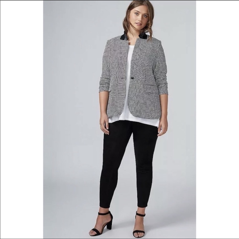 Houndstooth Bryant Blazer Lane Bryant Size 16